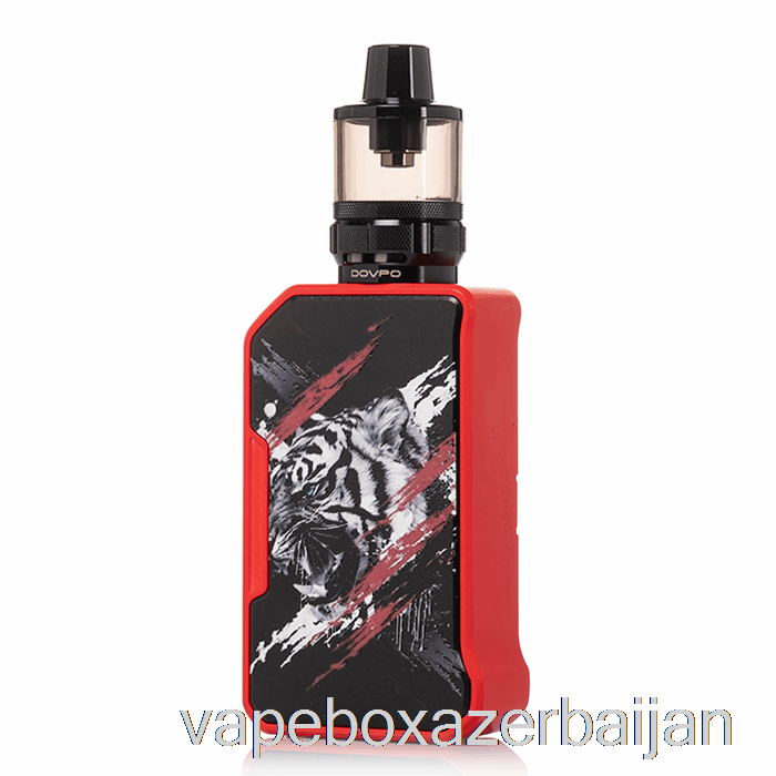 Vape Smoke DOVPO MVP 220W Starter Kit Tiger Red